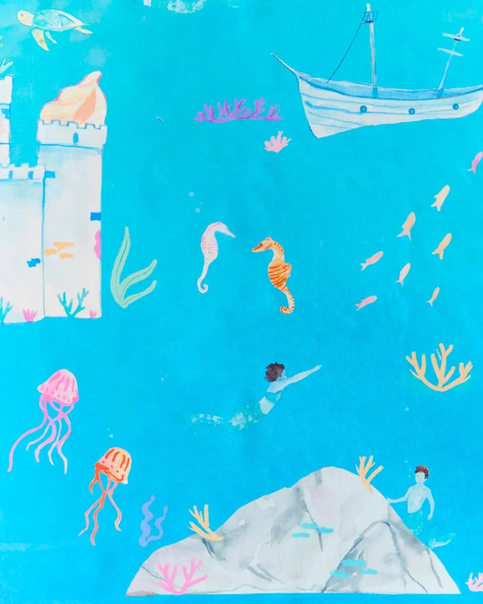 Sarah's Silks Under The Sea Playmap