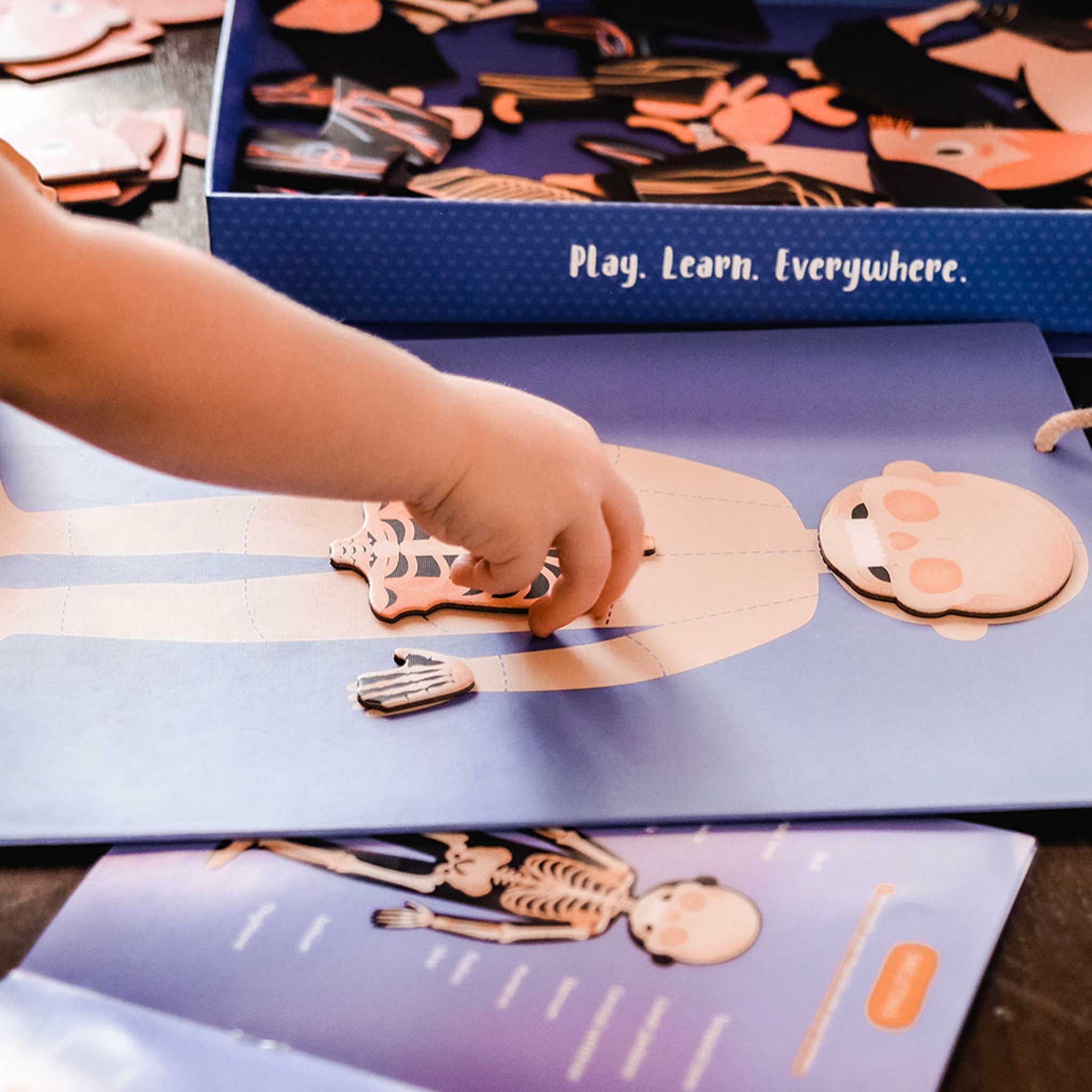 mierEdu All About - My Body + Emotion Encyclopedia Magnetic Puzzle