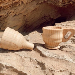 Explore Nook Wooden Funnel & Large Cup set