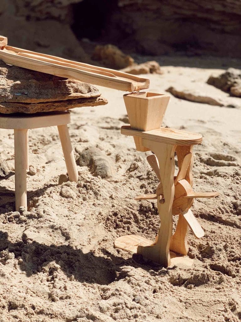 Explore Nook Wooden Water & Sand Wheel