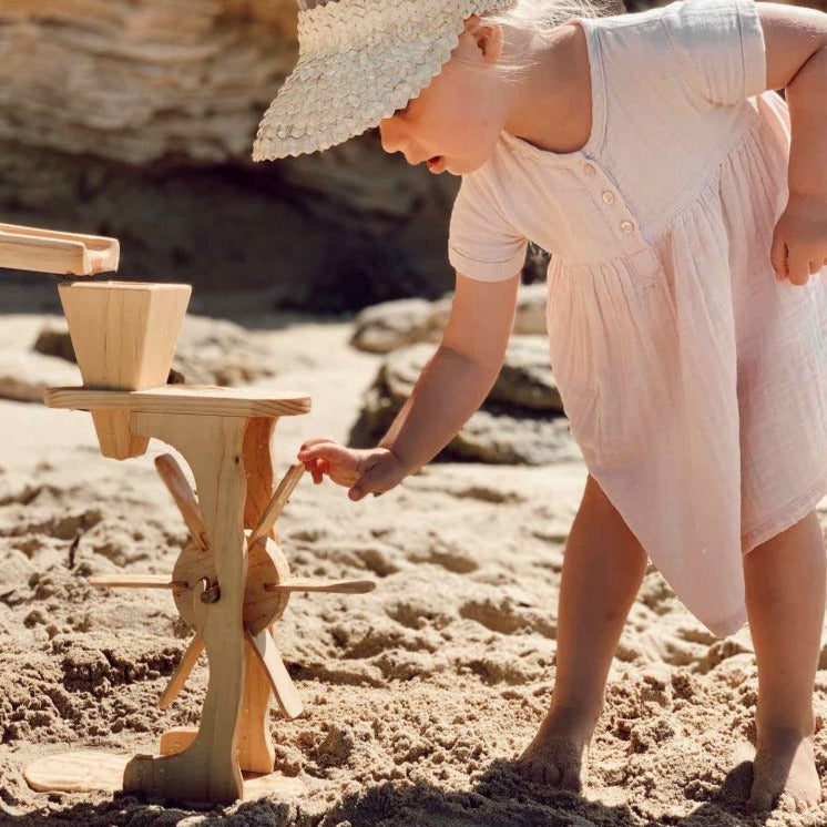 Explore Nook Wooden Water & Sand Wheel