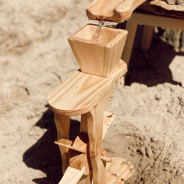 Explore Nook Wooden Water & Sand Wheel