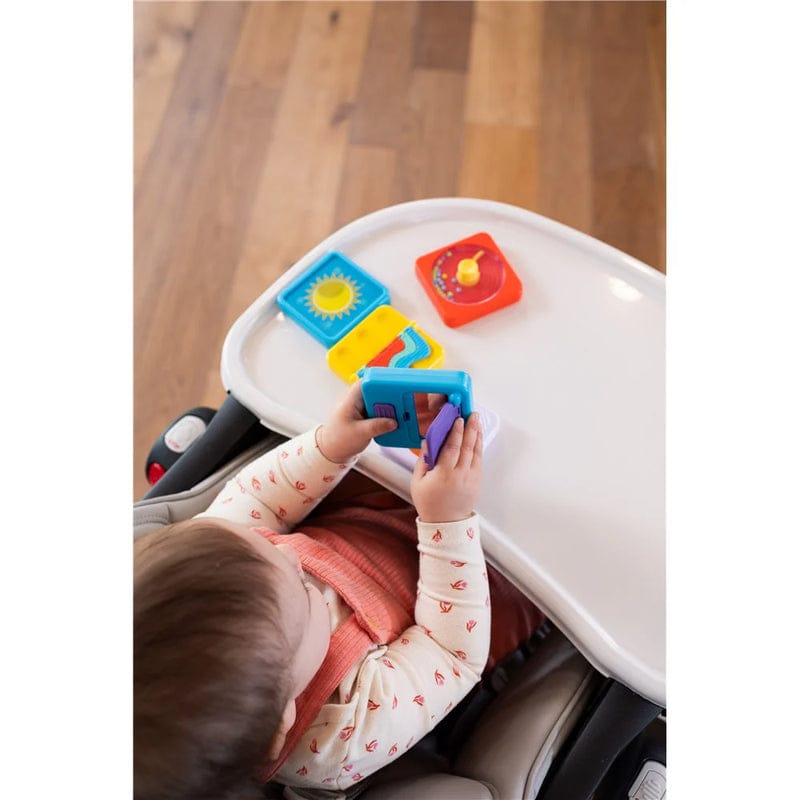 Fat Brain Toys PlayTab Sensory Set 2 (Trackball Tile, Colour Wheel, Switches Tile)
