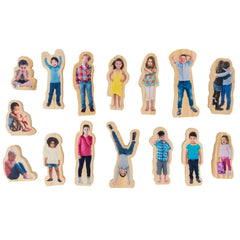 How Am I Feeling today – Wooden people