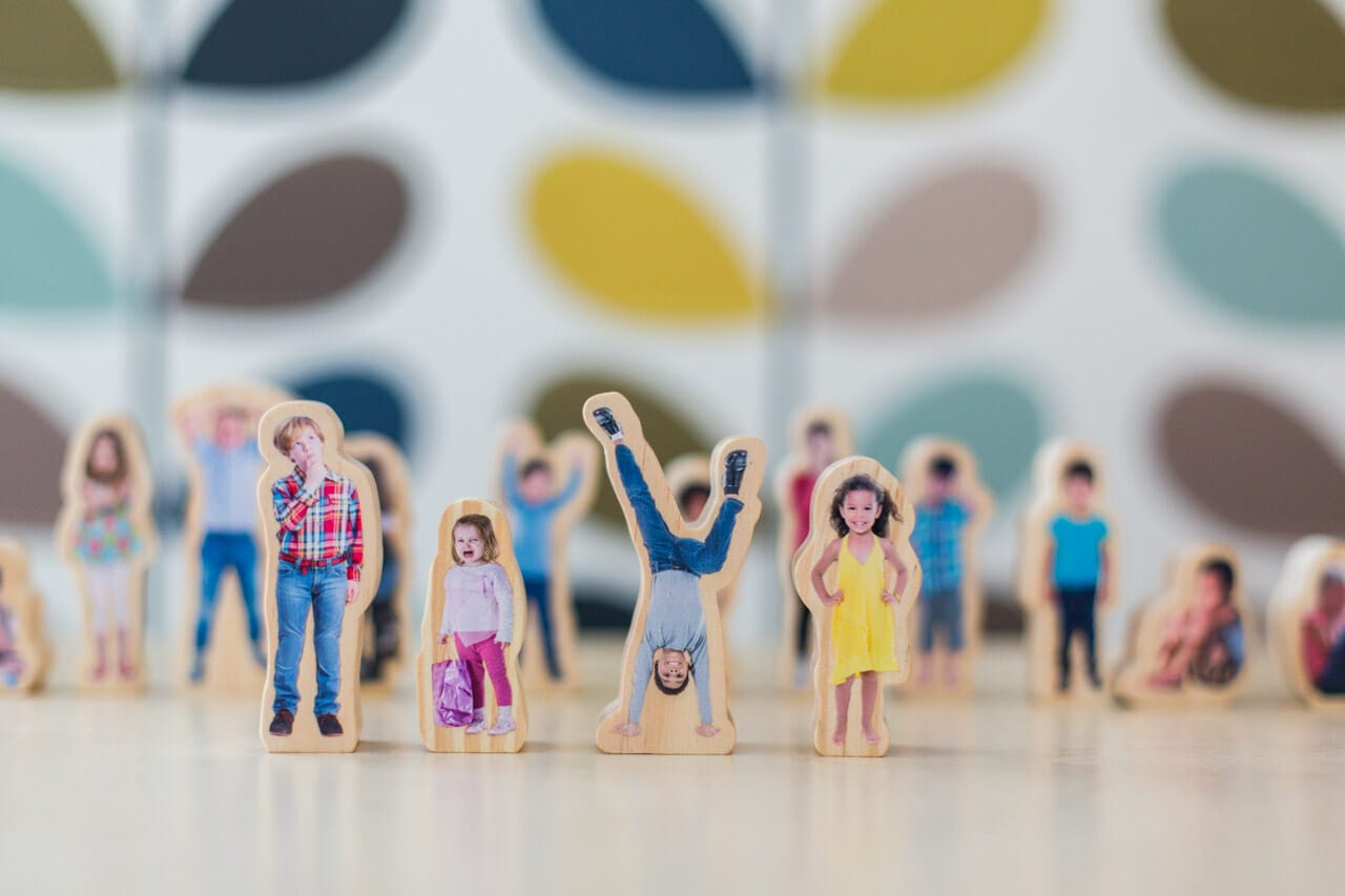 How Am I Feeling today – Wooden people