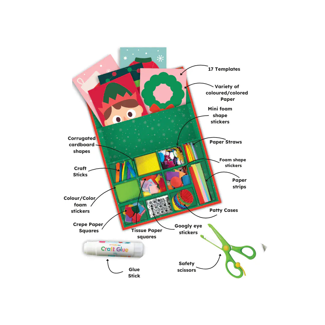 My Creative Box Christmas Collage Sensory Activity Box