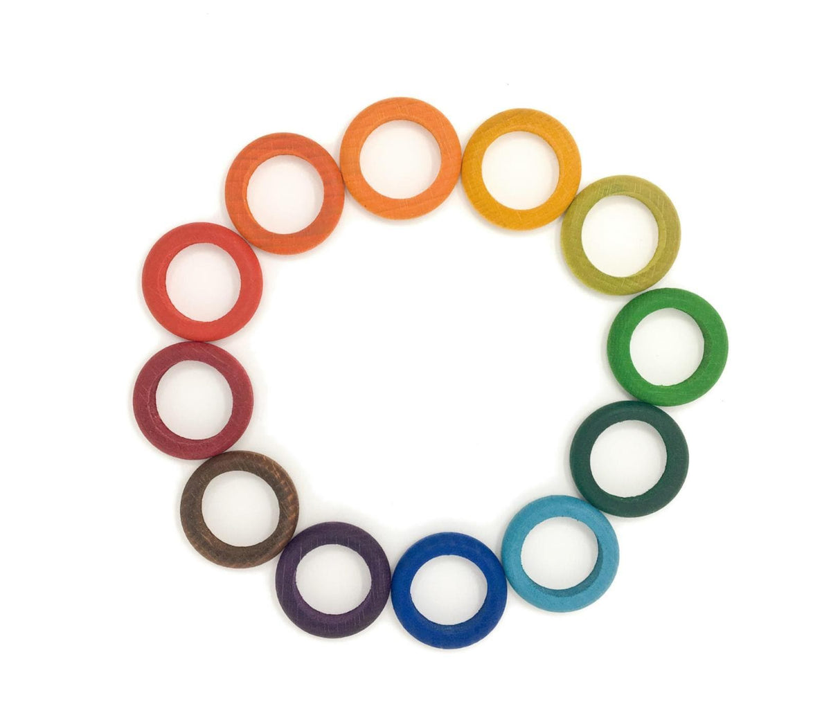 Grapat 12 Coloured Rings for Perpetual Calendar