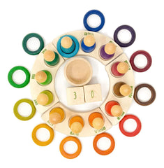 Grapat 12 Coloured Rings for Perpetual Calendar