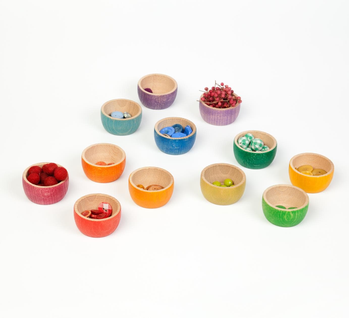 Grapat Rainbow Bowls 12 Pieces