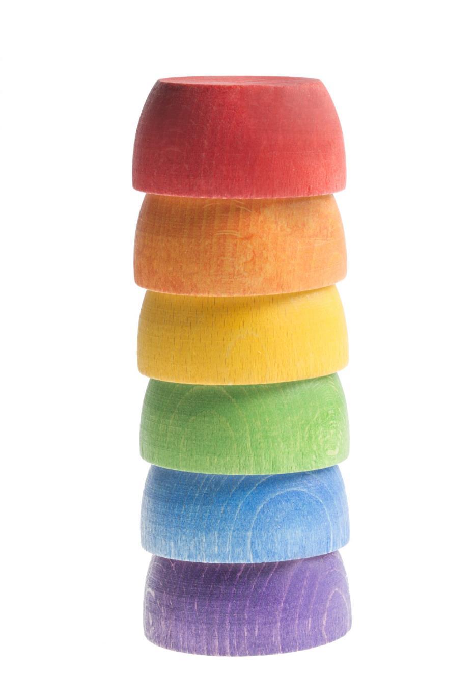 Grapat Coloured Bowls 6 Pieces