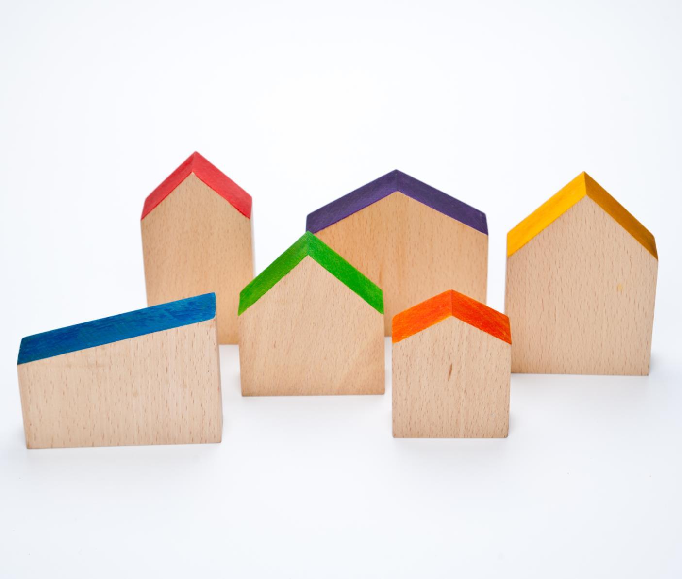 Grapat Houses 6 Pieces