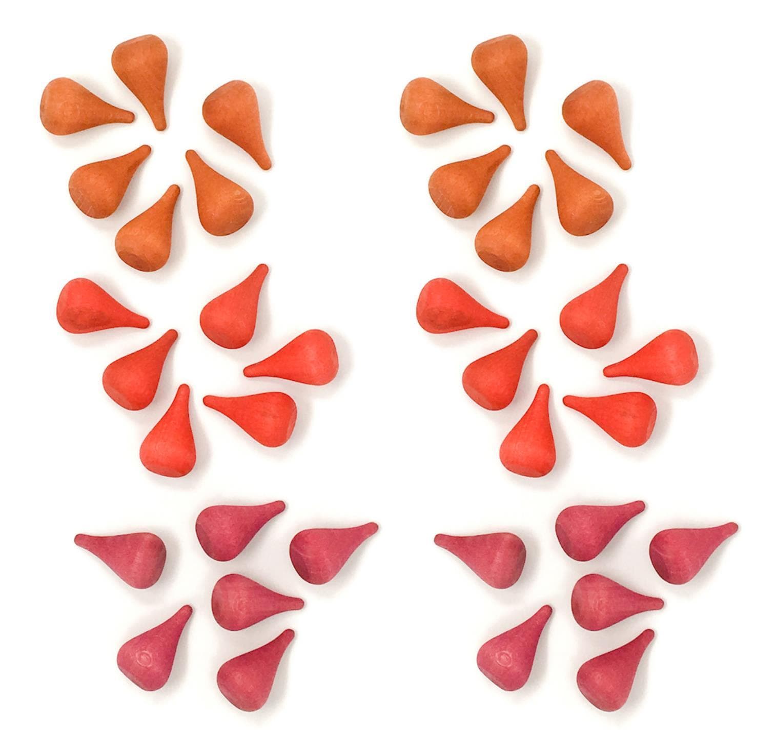 Grapat Mandala Red Fire 36 Pieces