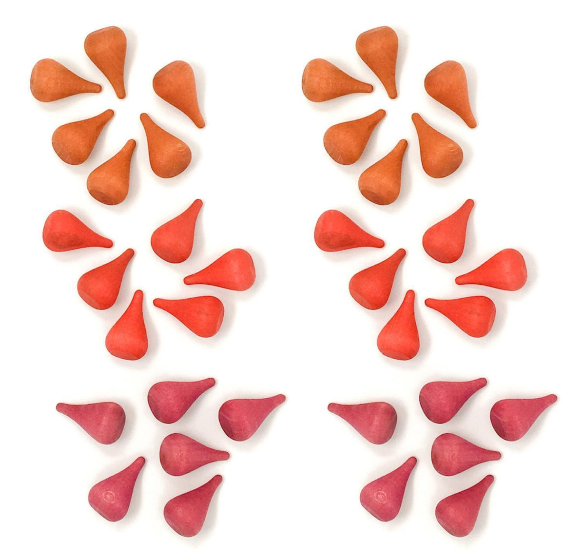 Grapat Mandala Red Fire 36 Pieces