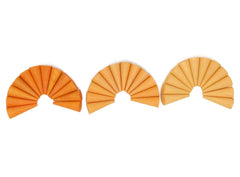 Grapat Mandala Orange Cones 36 Pieces