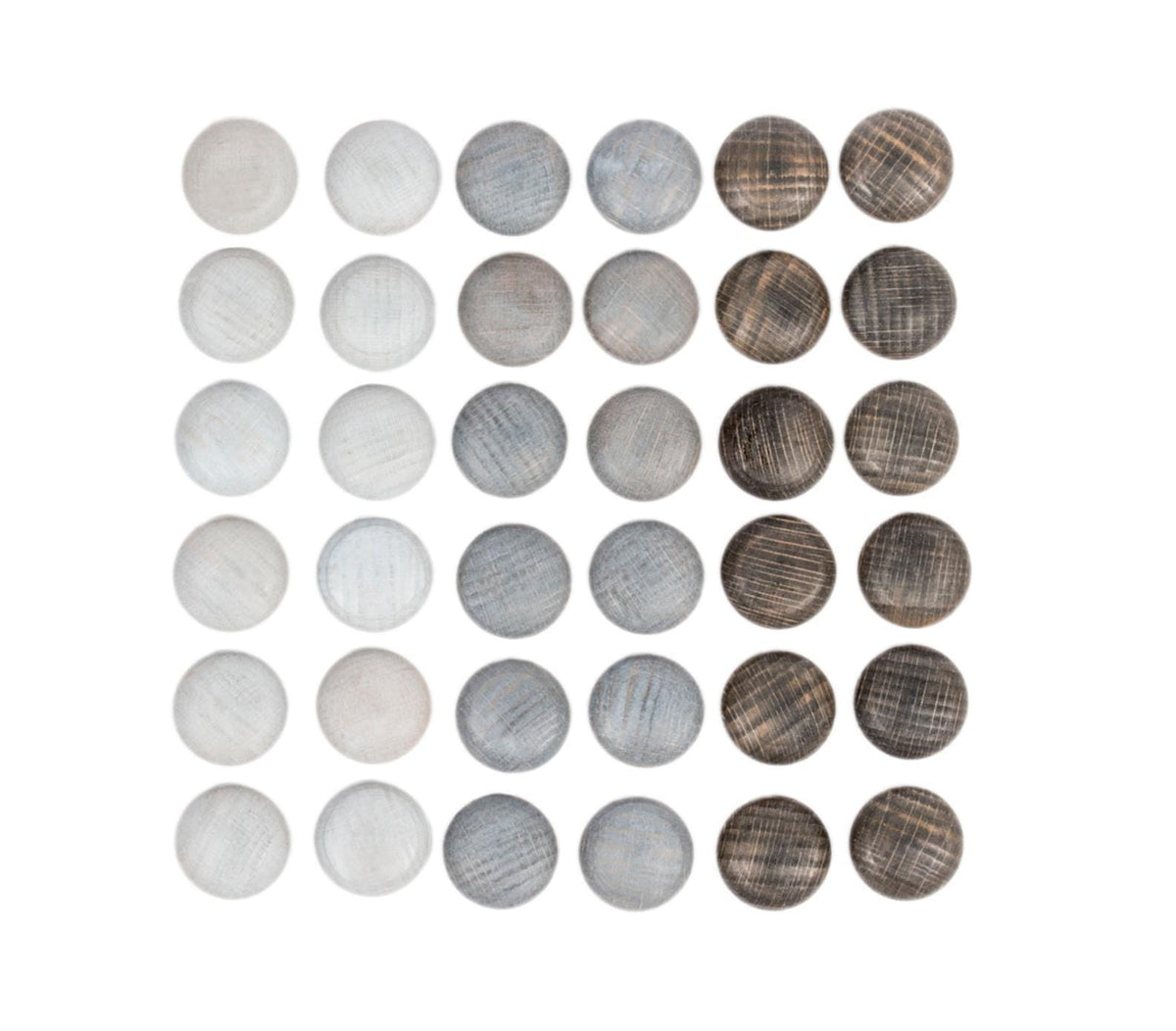 Grapat Mandala Grey Stones 36 Pieces