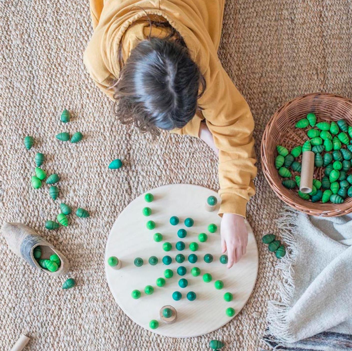 Grapat Mandala Green Trees 36 Pieces