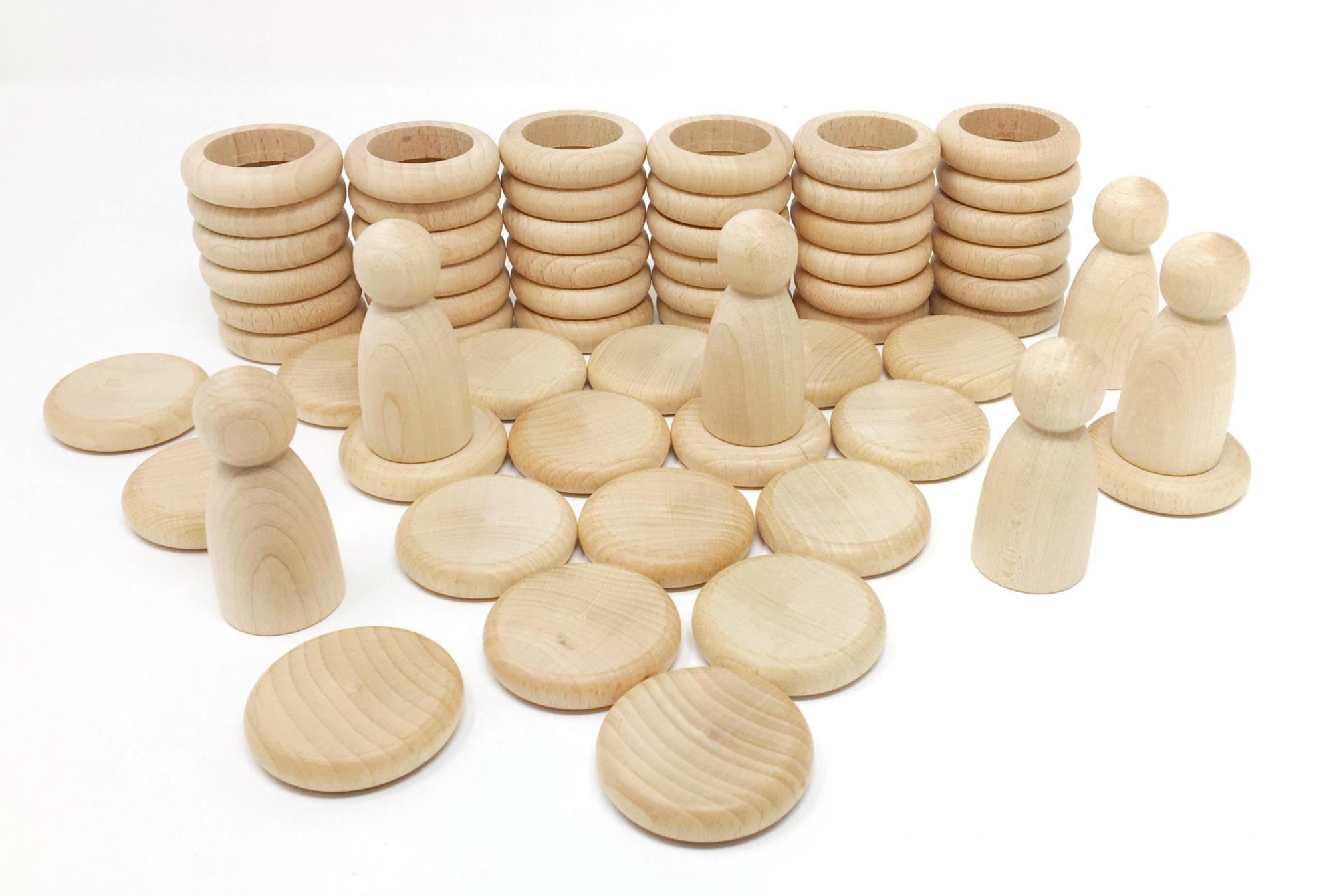 Grapat Nins Rings & Coins Natural