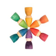 Grapat Rainbow Tomten 6 Pieces