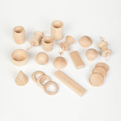 Grapat Treasure Basket Natural 20 elements