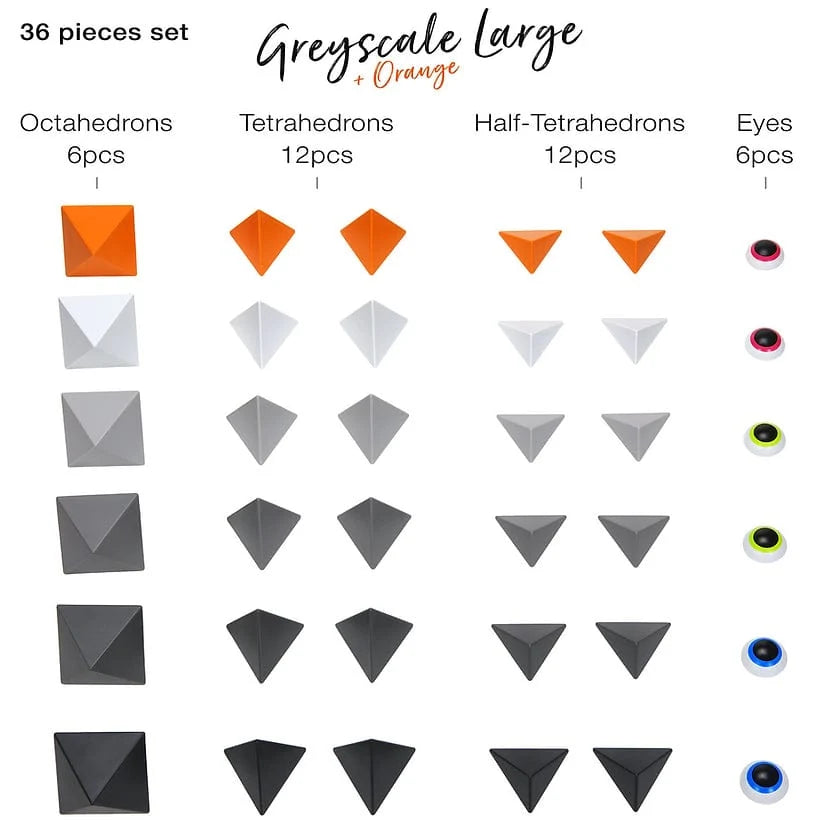 Trido Greyscale+Orange Large
