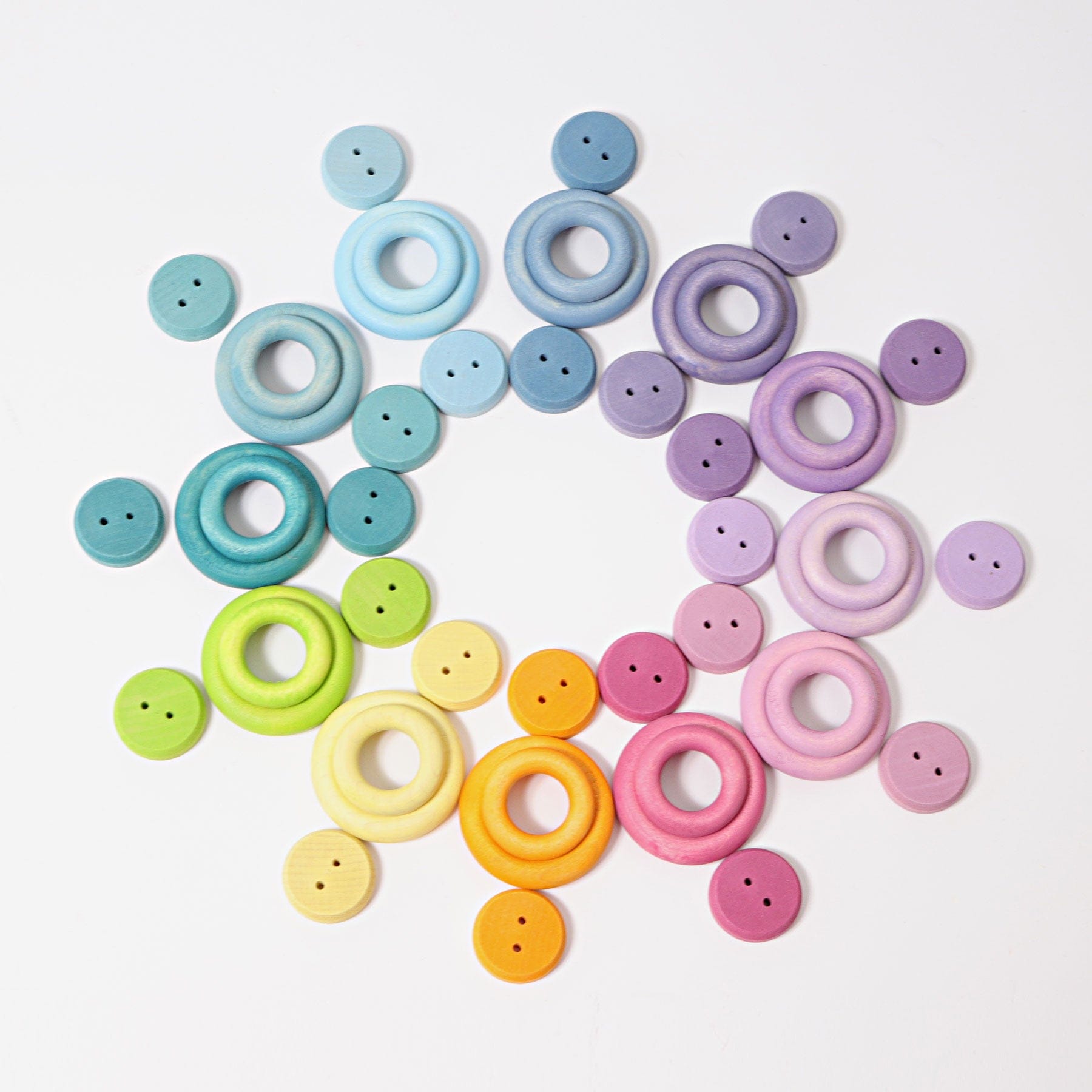 Grimm’s Building Rings Pastel
