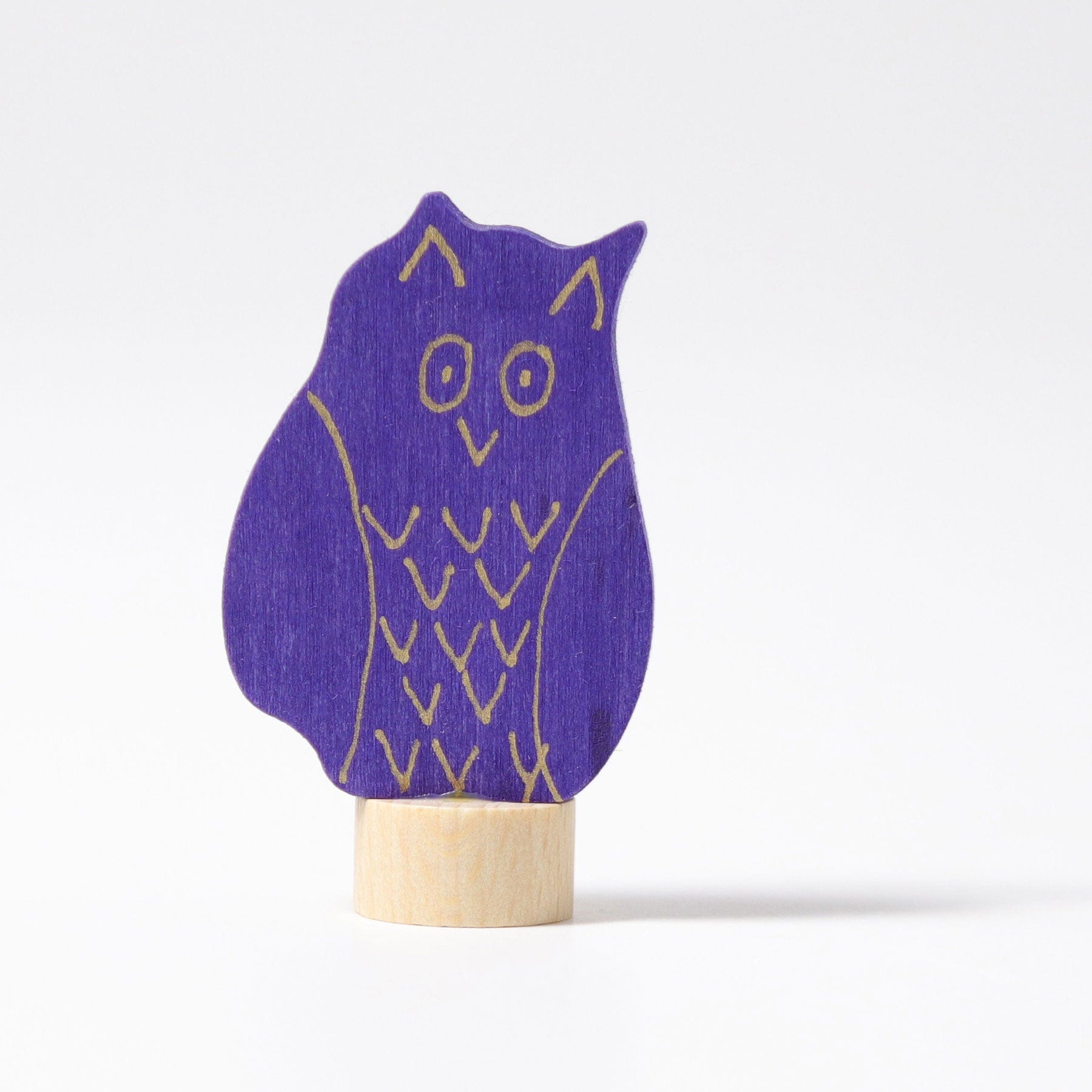 Grimm's Eagle Owl Candle Holder Decoration