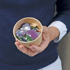 Grimm's Giant Acrylic Glitter Stones 28 pieces