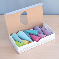Grimm’s Pastel Rainbow Forest 12 Pieces
