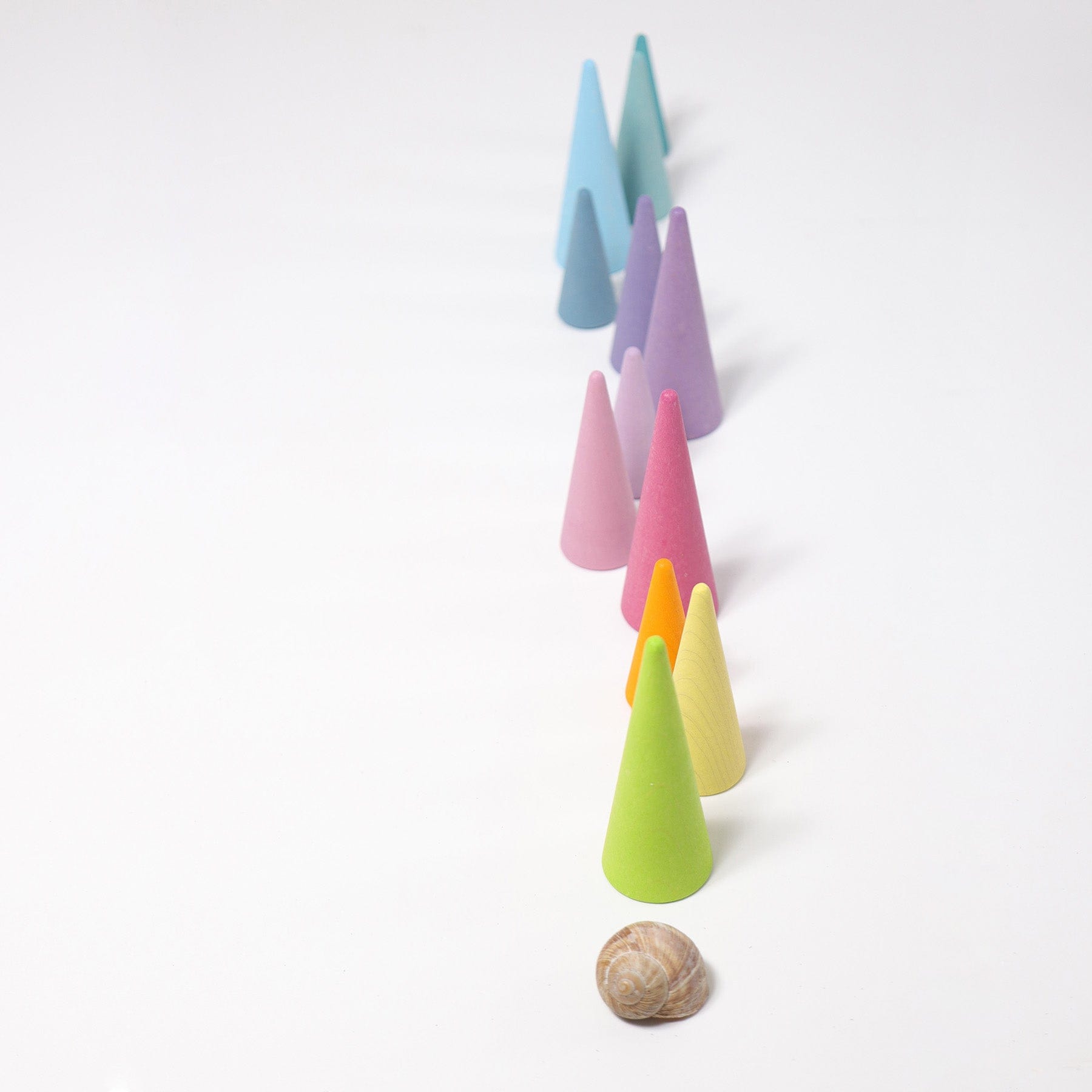 Grimm’s Pastel Rainbow Forest 12 Pieces