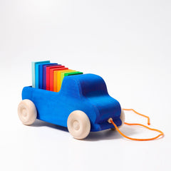 Grimm’s Pullalong Truck Blue
