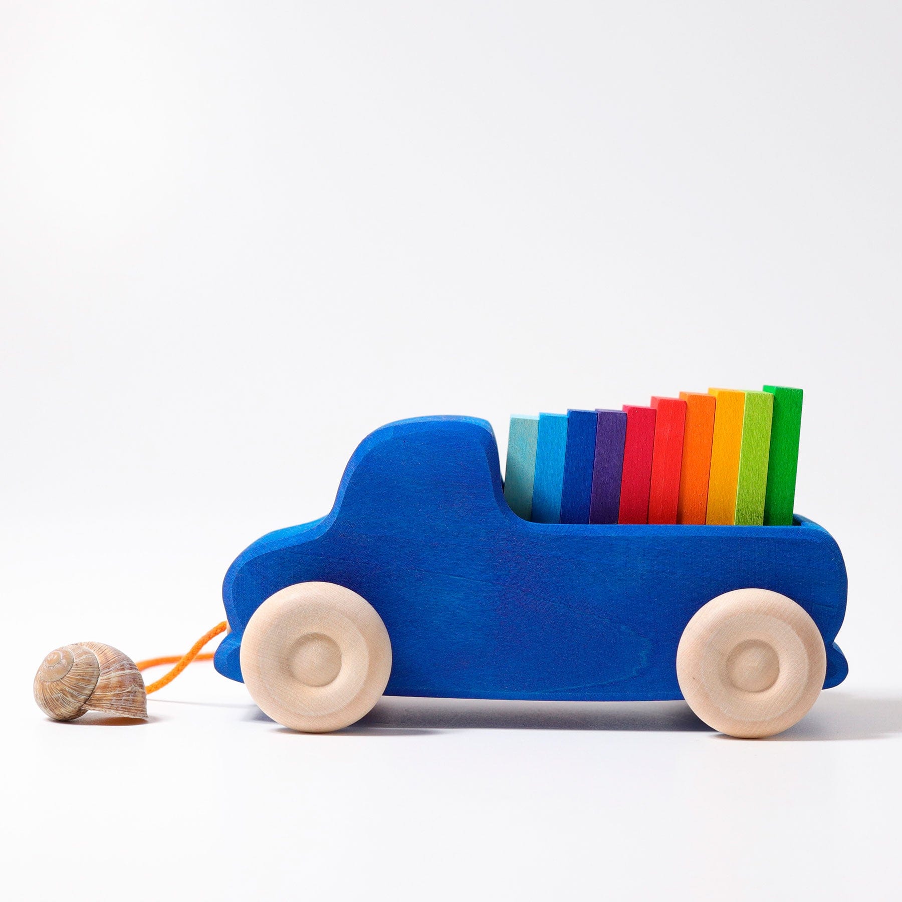 Grimm’s Pullalong Truck Blue