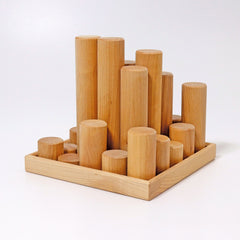 Grimm’s Rollers Large Building Set Natural