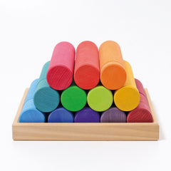 Grimm’s Rollers Large Building Set Rainbow