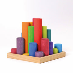 Grimm’s Rollers Large Building Set Rainbow