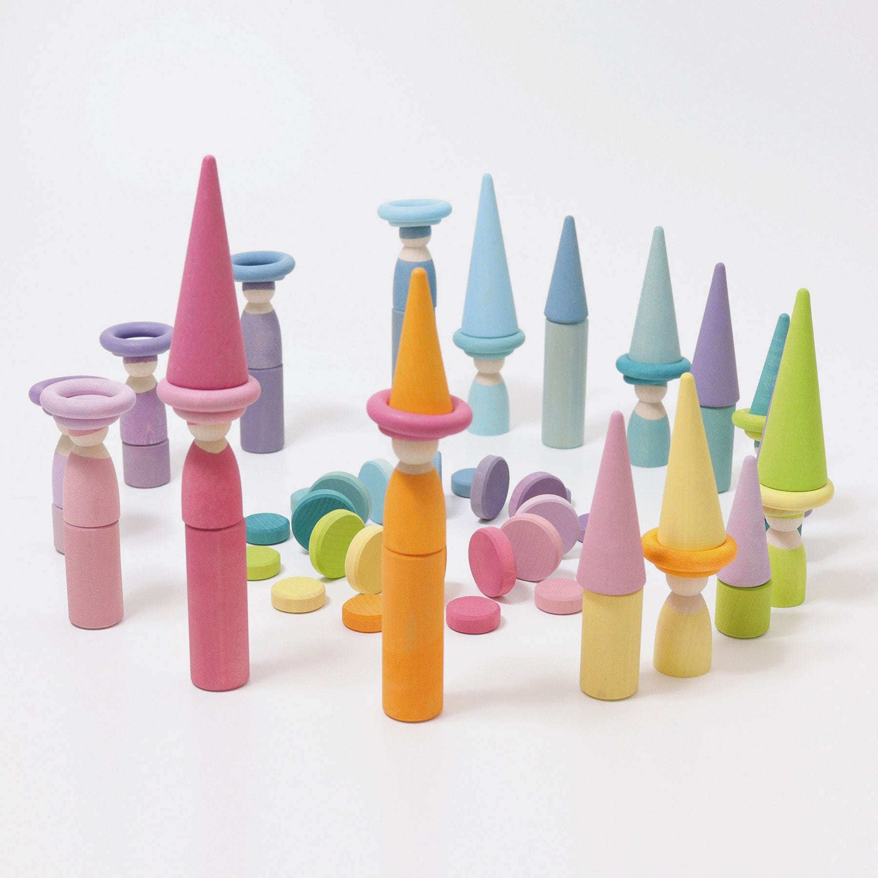 Grimm’s Rollers Small Sorting Game Pastel