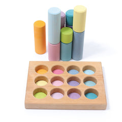 Grimm’s Rollers Small Sorting Game Pastel