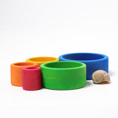 Grimm’s Stacking Bowls Blue