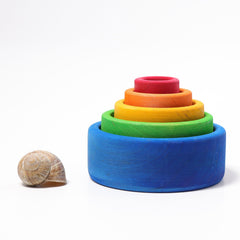 Grimm’s Stacking Bowls Blue