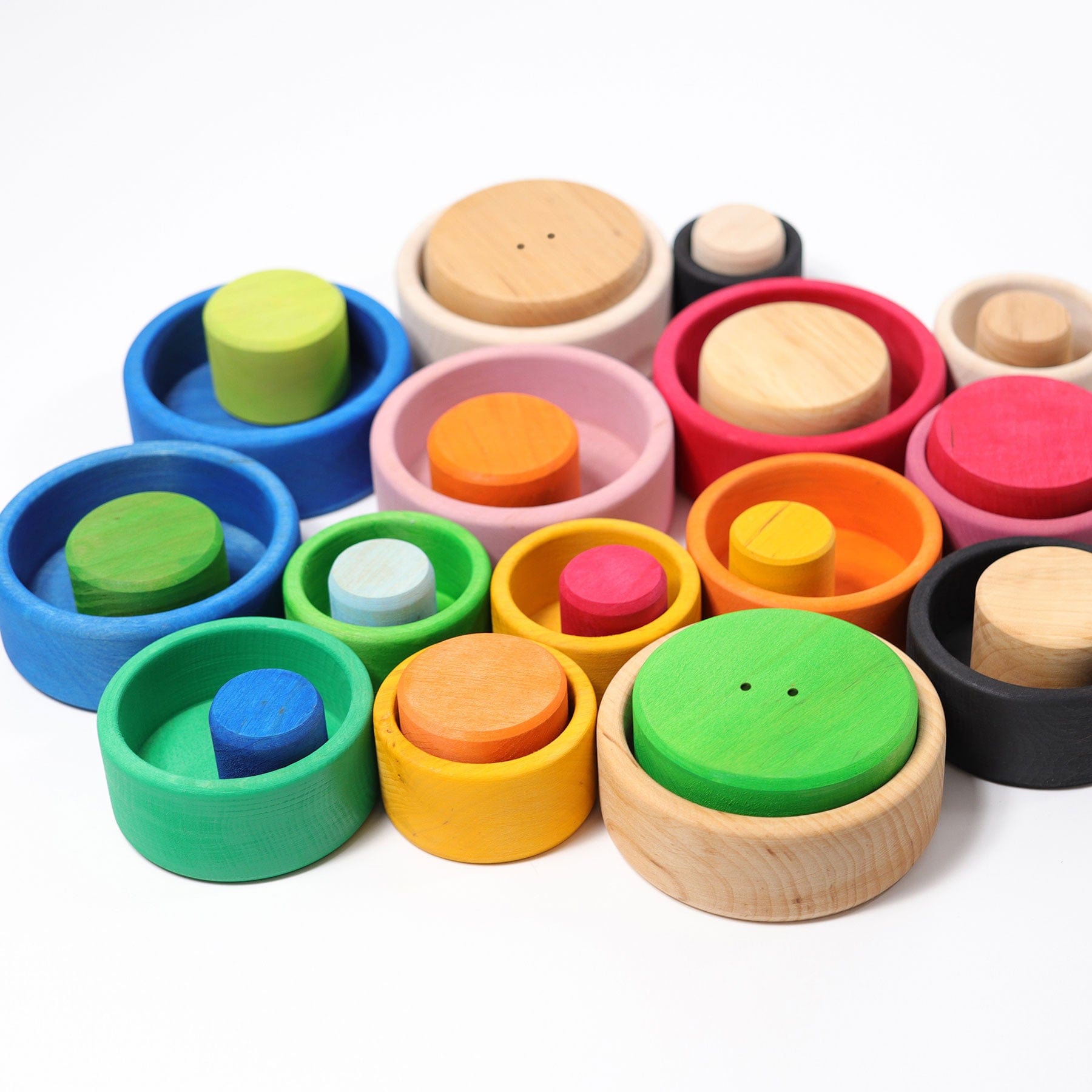 Grimm’s Stacking Bowls Natural
