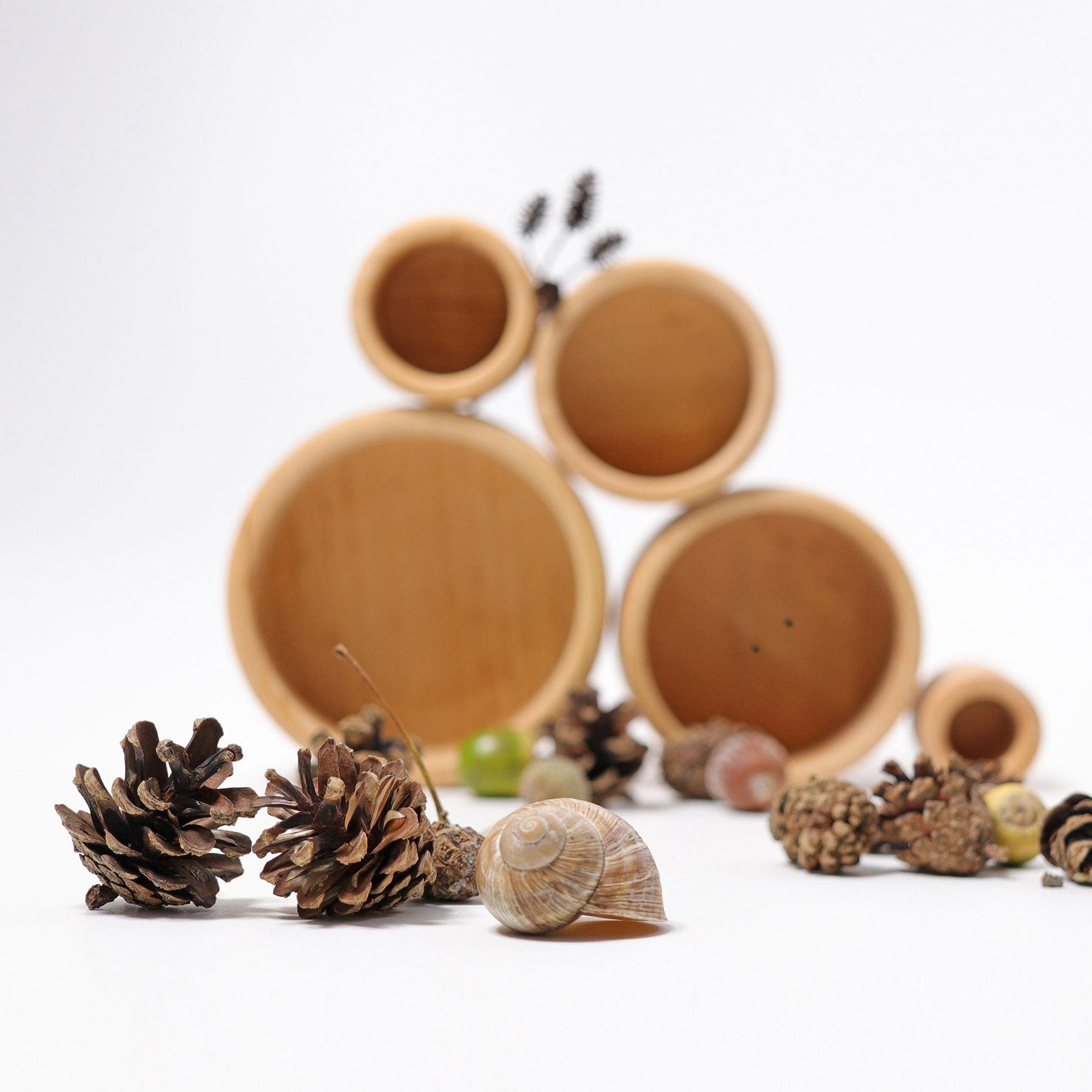 Grimm’s Stacking Bowls Natural