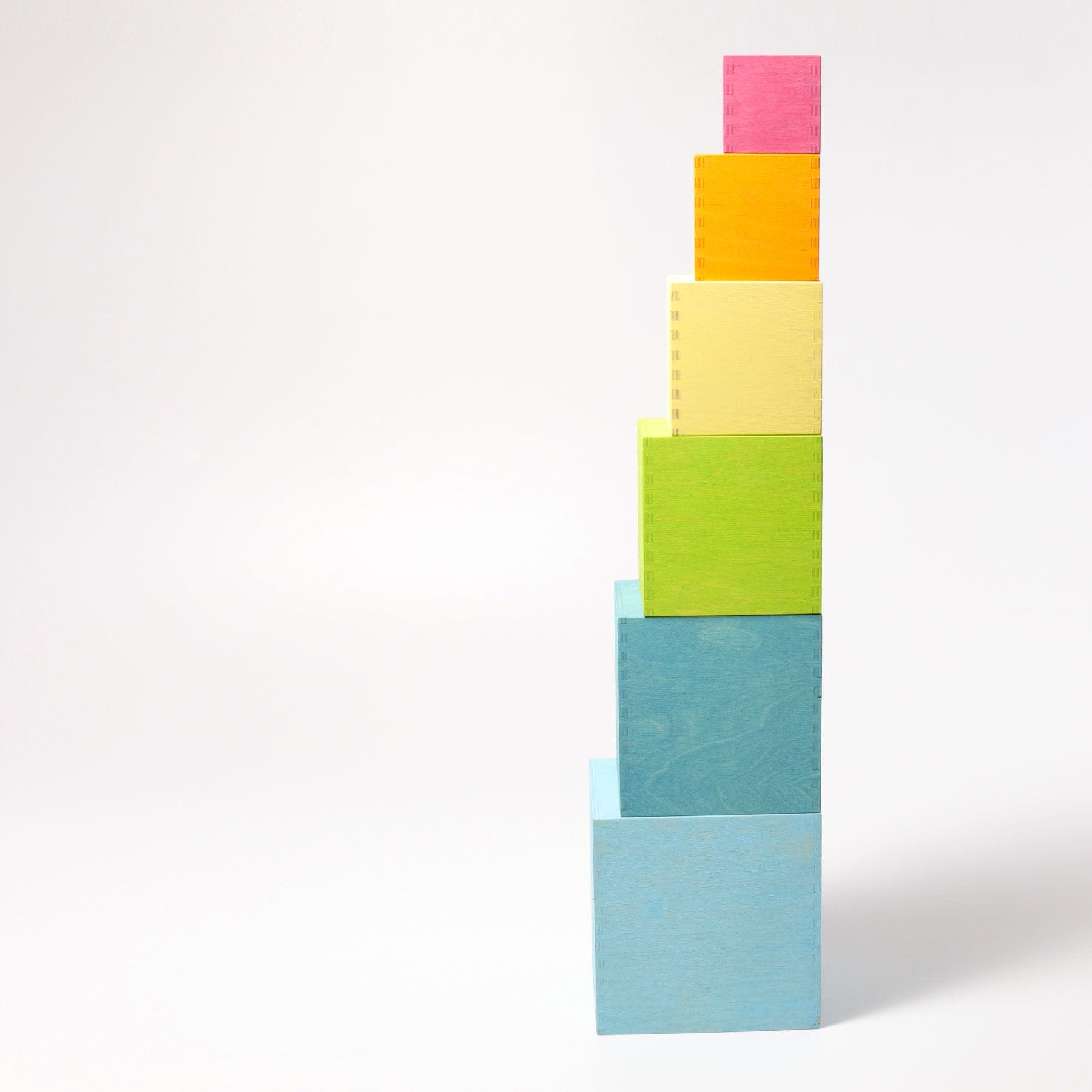 Grimm’s Stacking Boxes Large Pastel