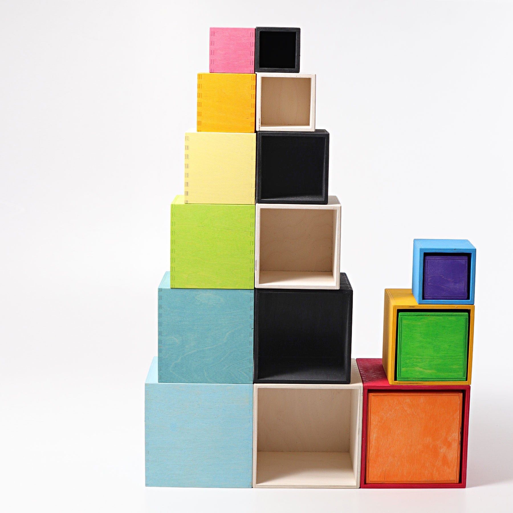 Grimm’s Stacking Boxes Large Pastel
