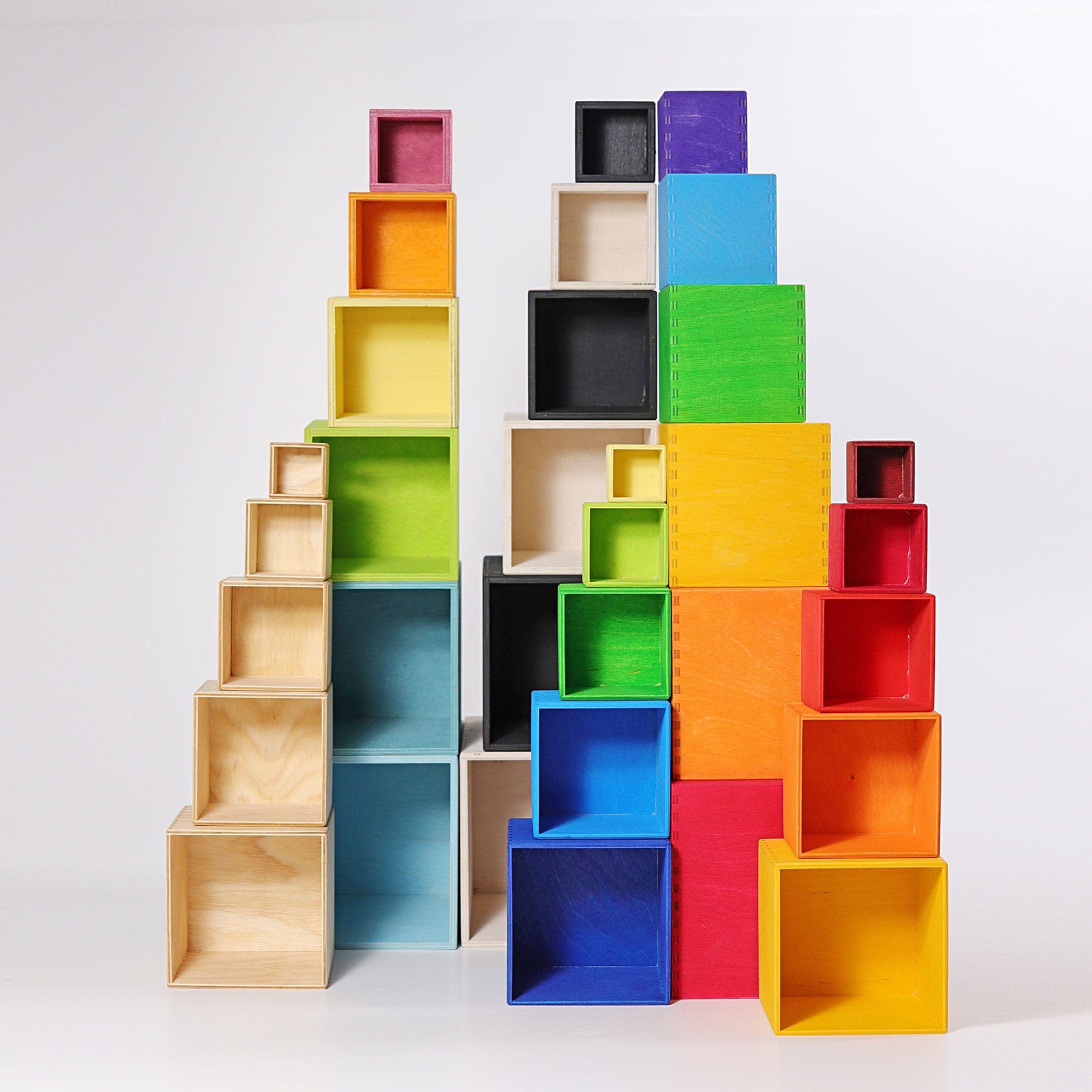 Grimm’s Stacking Boxes Large Pastel