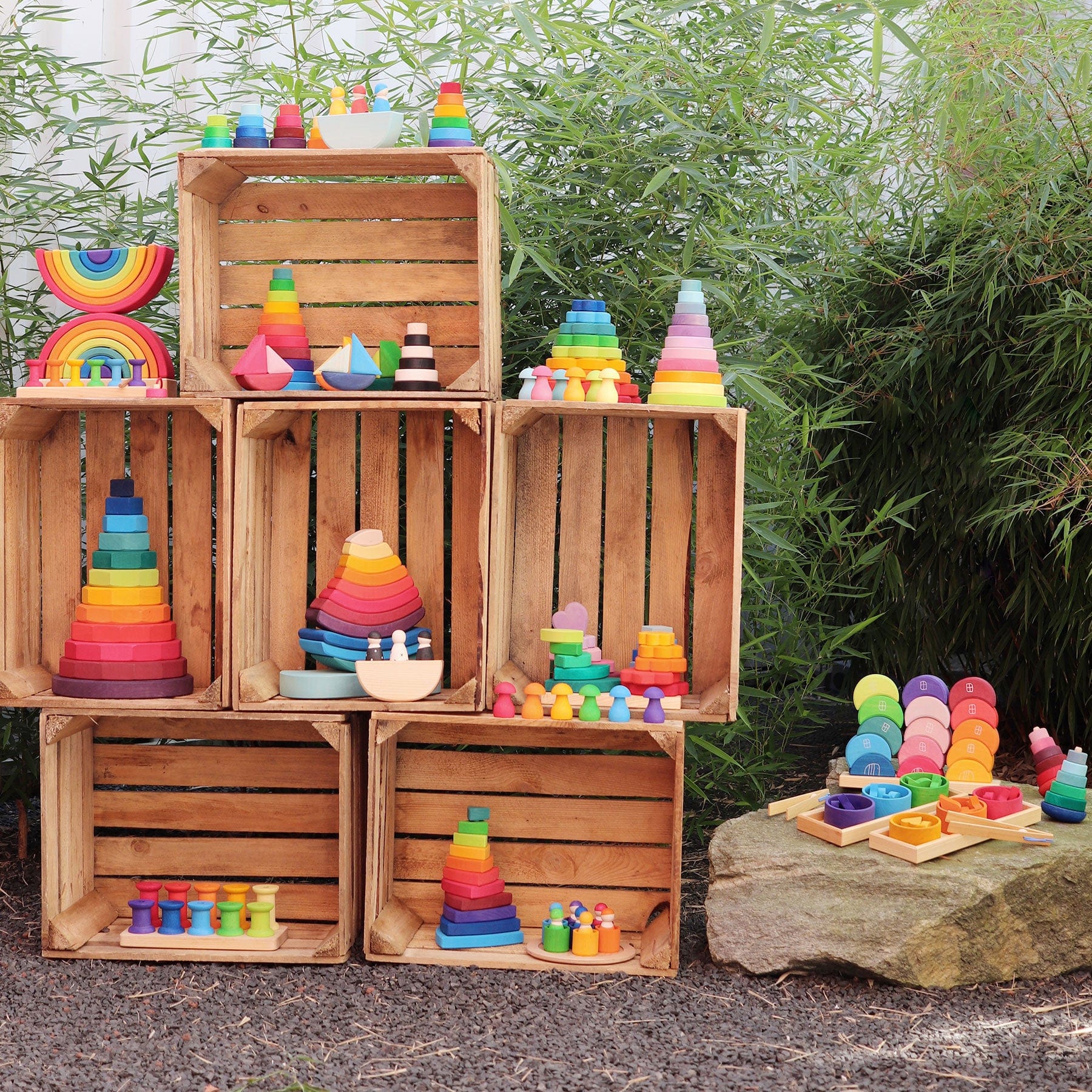 Grimm’s Stacking Tower Triangular
