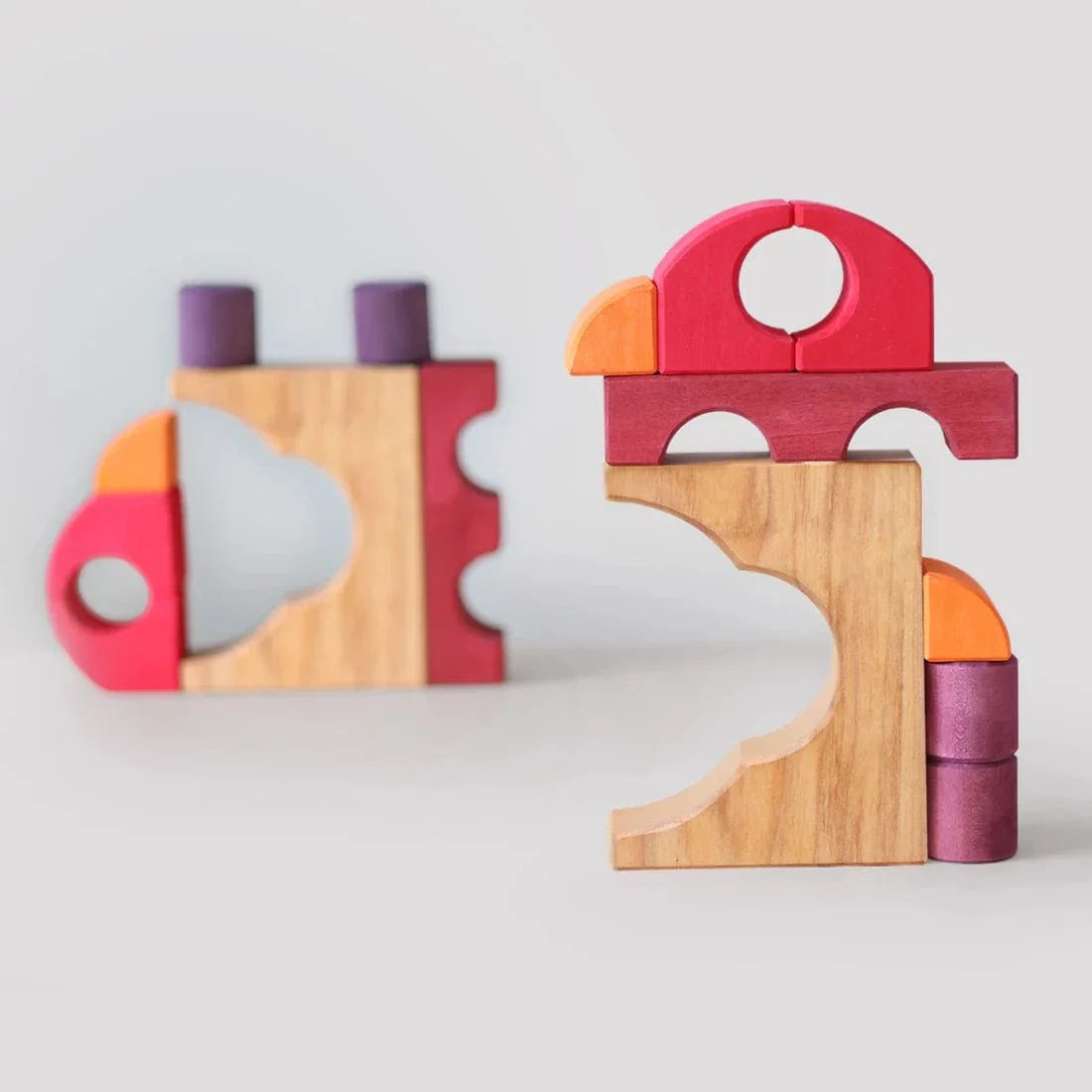 Grimm's Building Set Red
