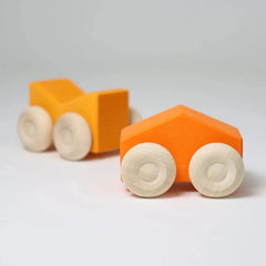 Grimm's Stacking Cars - Orange