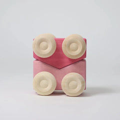 Grimm's Stacking Cars - Pink