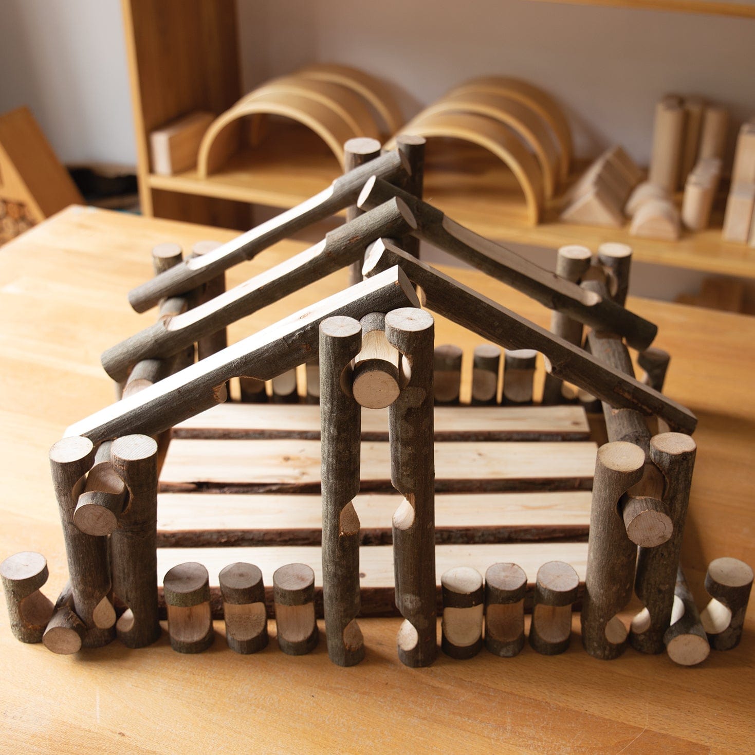 Guidecraft Big Branch Block Builders - 125 pc. set
