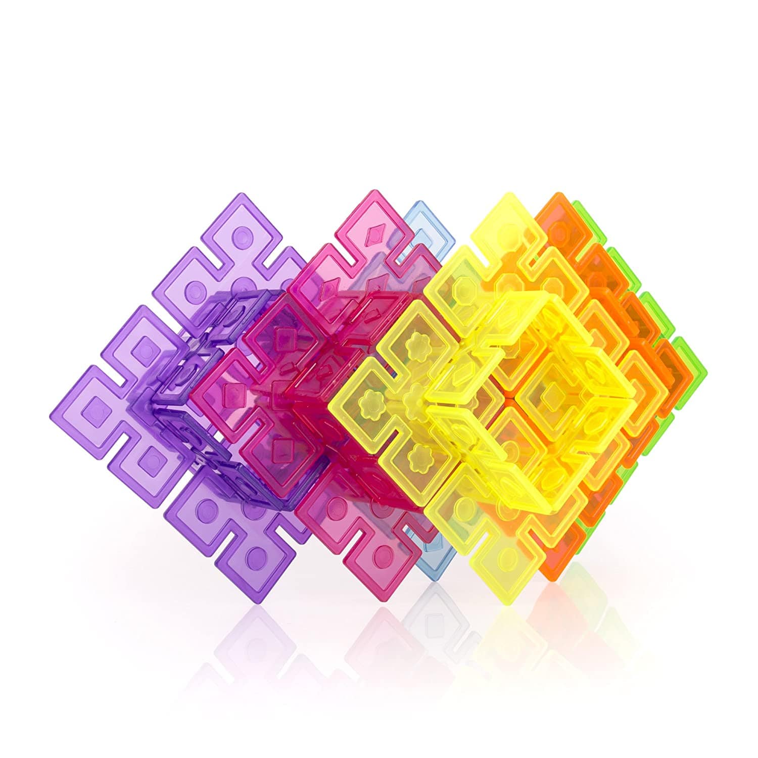 Guidecraft Interlox Squares - 96 pc. set