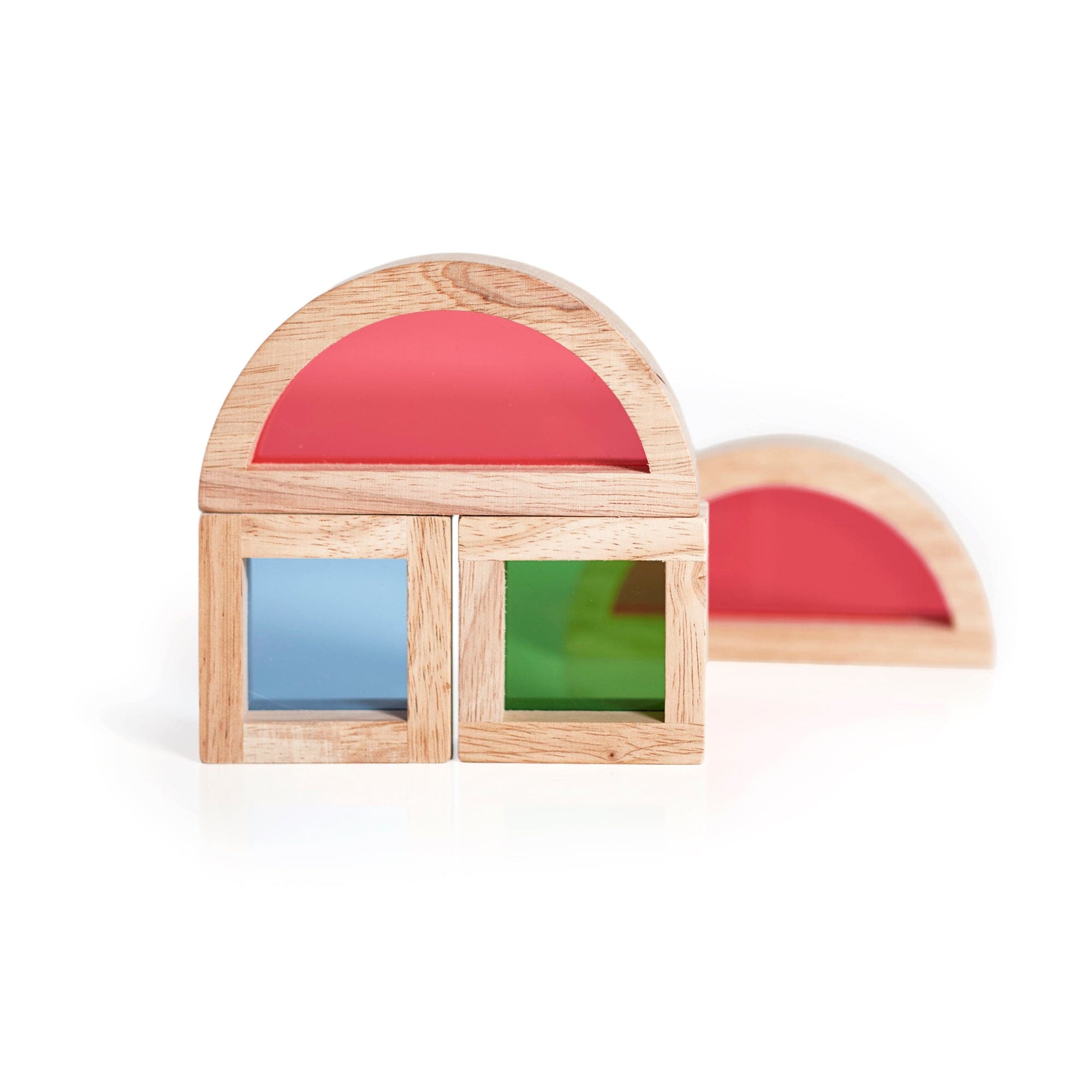 Guidecraft Jr. Rainbow Blocks 20 Piece Set